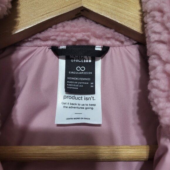 The North Face Mauve Quilted Junction Insulated Water Repellent Jacket - Picture 11 of 12